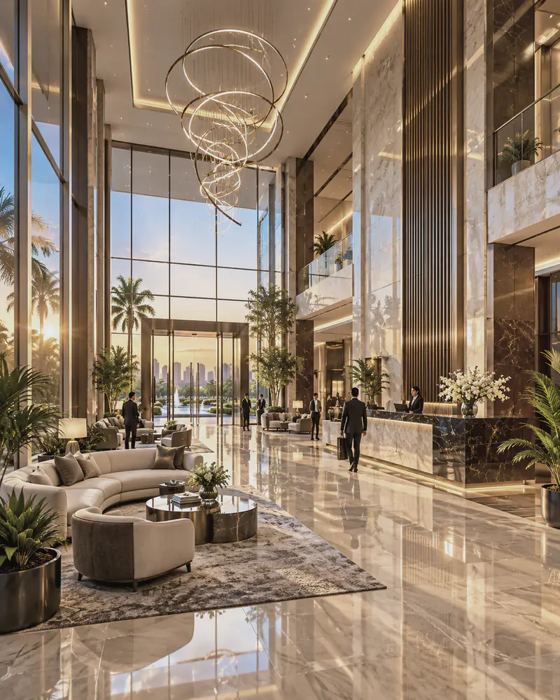 premium entrance lobby